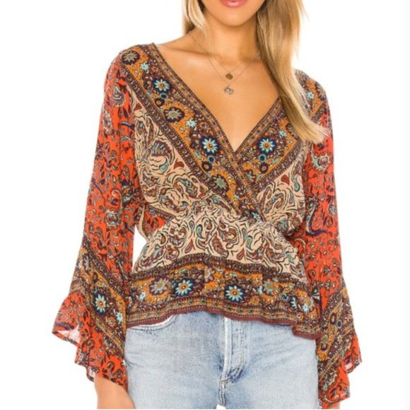 Free People Tops - NWT Free People Rosalie Wrap Top